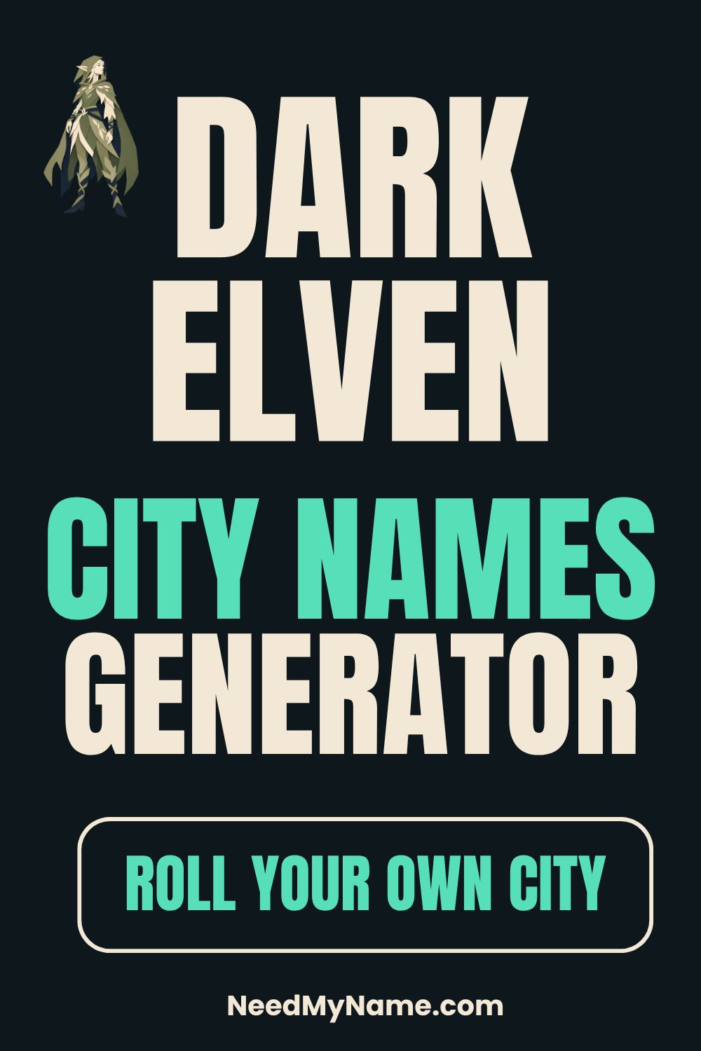 Dark Elven City Name Generator With Meanings