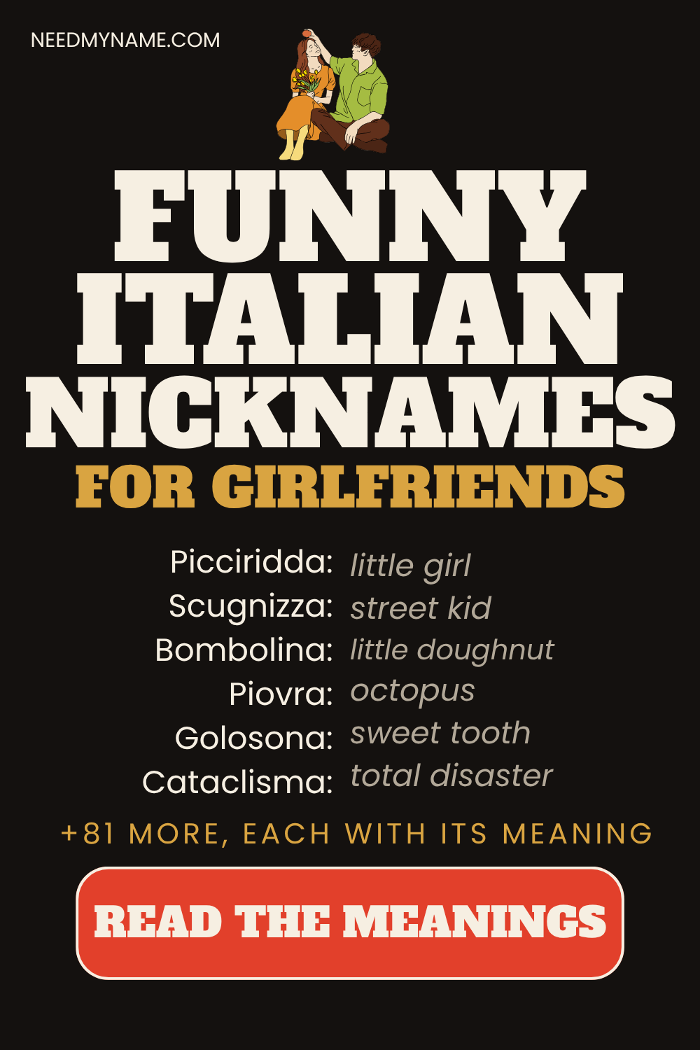 Italian Nicknames For Girlfriends