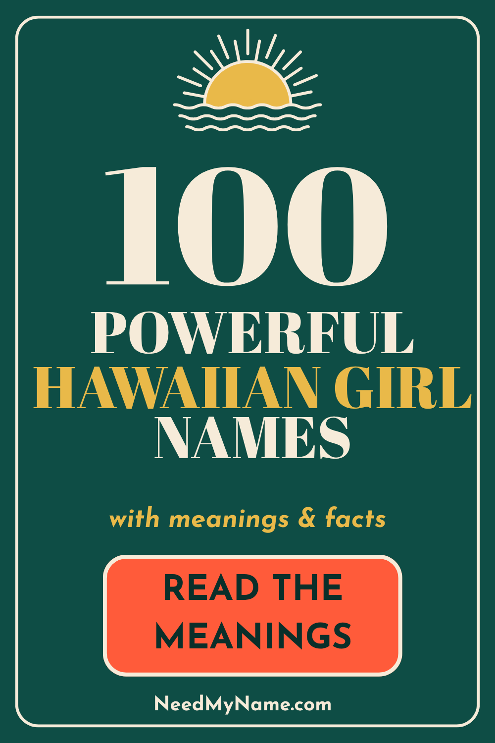 Powerful Hawaiian Girl Names With Meanings