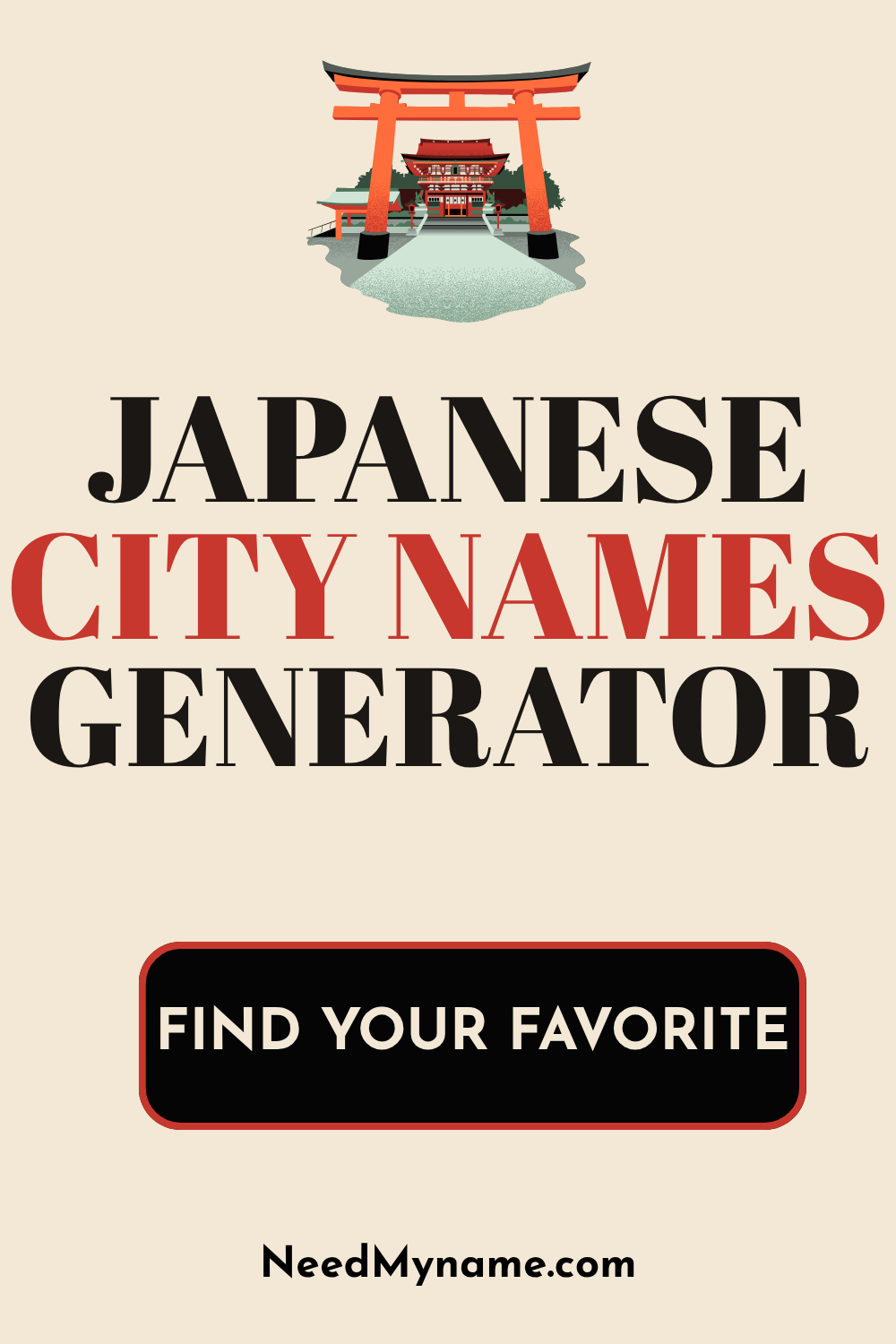 Random Japanese City Name Generator