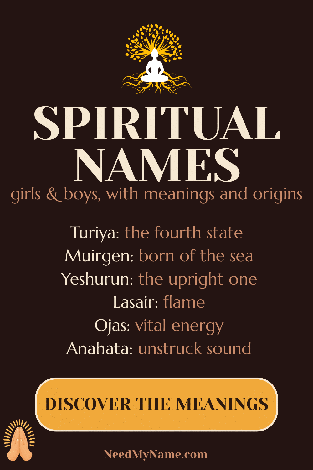 SPIRITUAL names