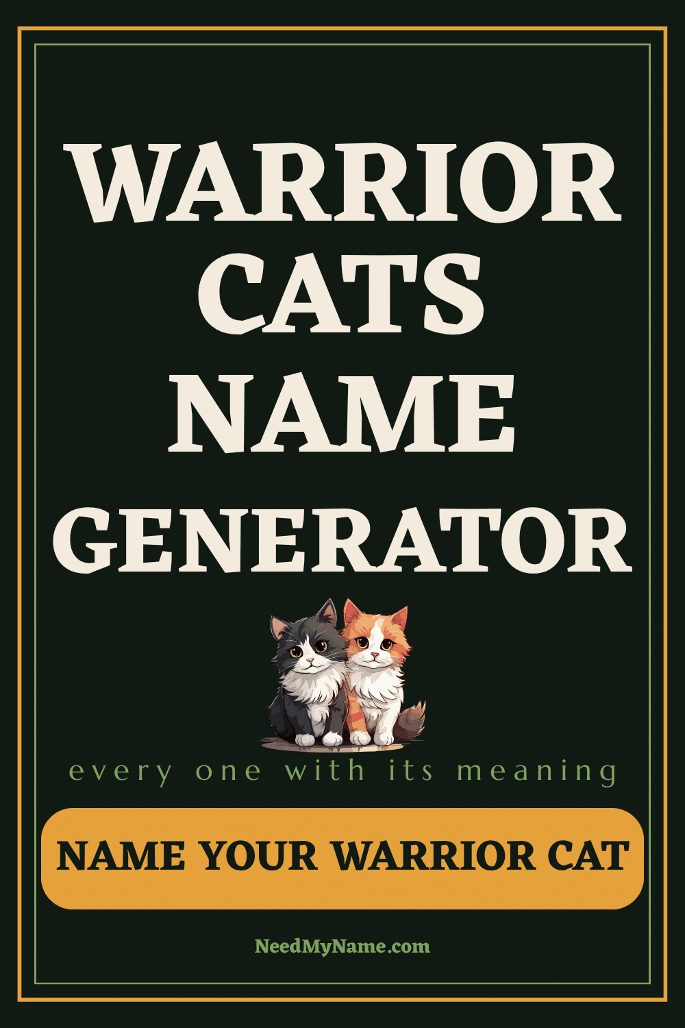 Warrior Cats Name Generator